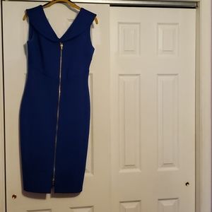 Navy blue dress